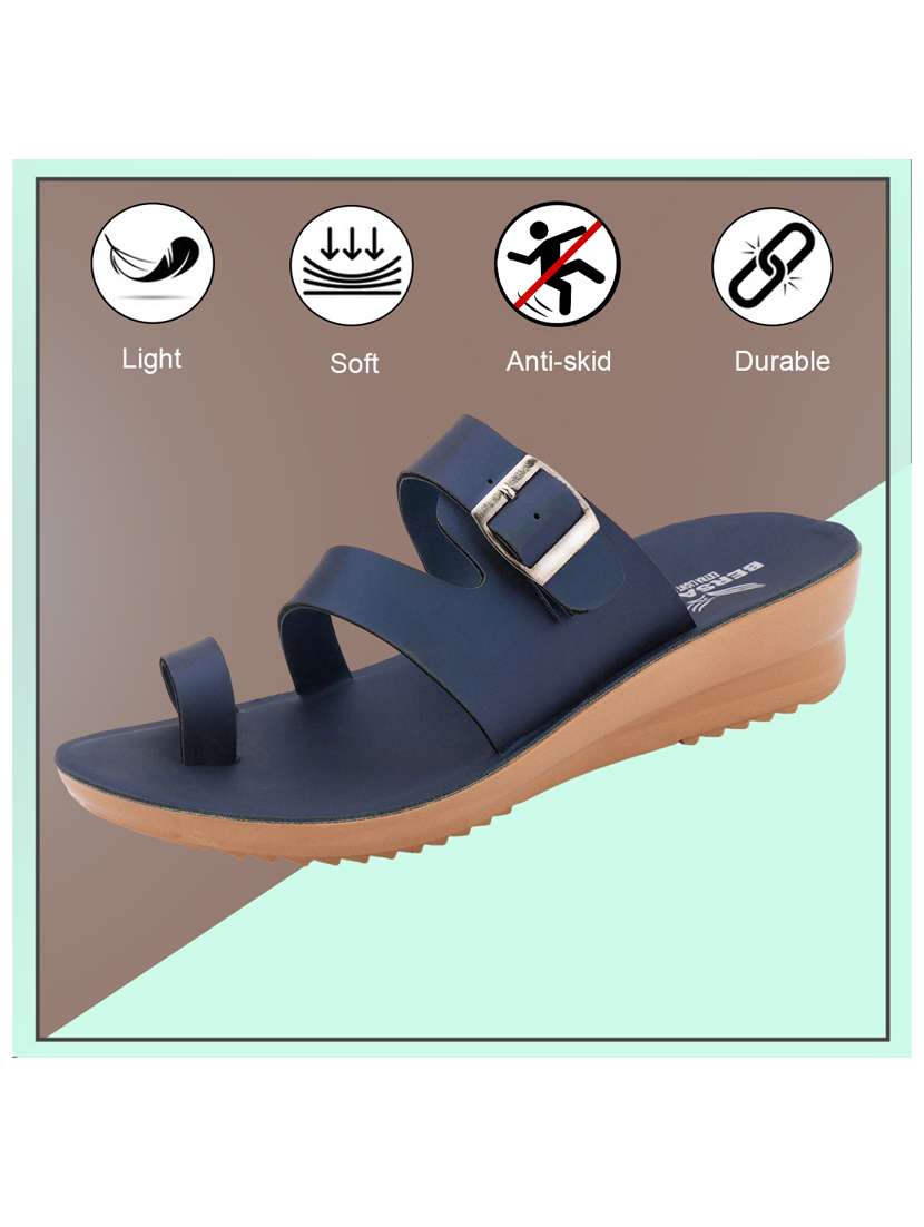 Women Solid Slip On Flip Flop - 22275502 -  Standard Image - 2