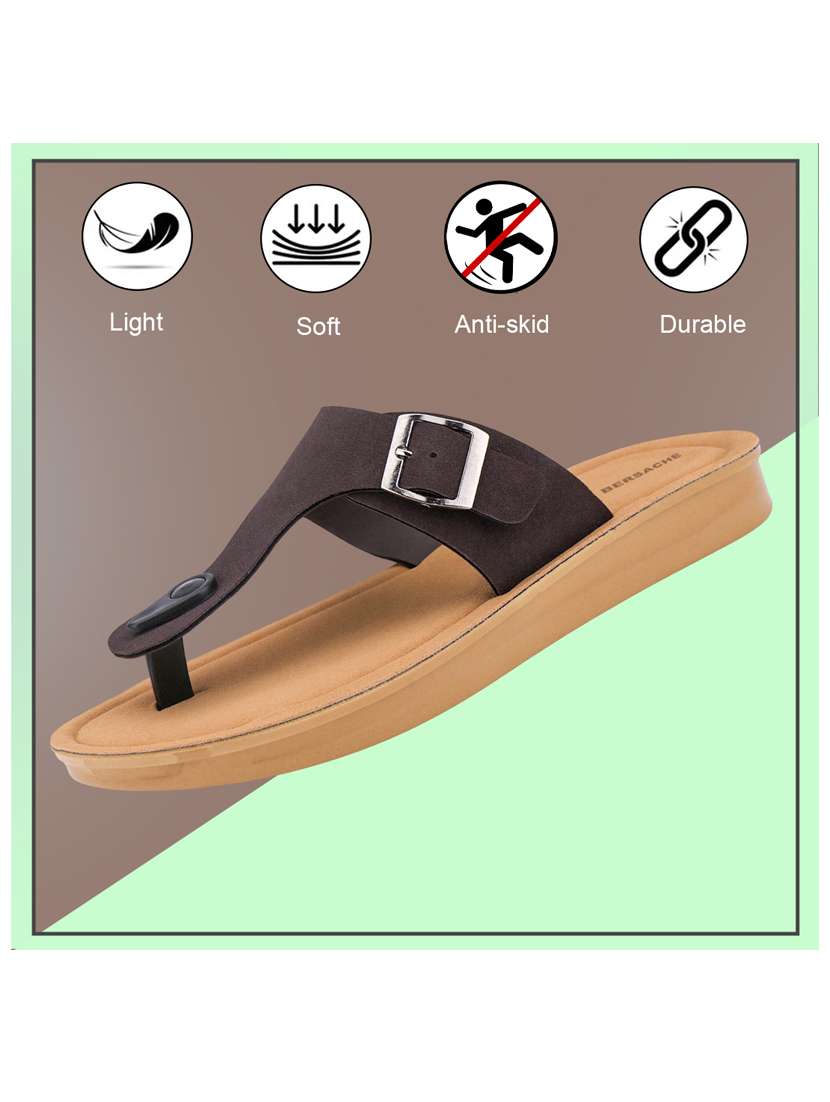 women solid slip on flip flop - 22275513 -  Standard Image - 2