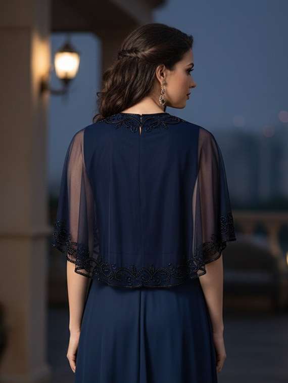 women embellished crop cape - 22275647 -  Standard Image - 2