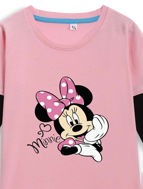 girls printed long sleeve tee - 22275735 -  Standard Image - 2