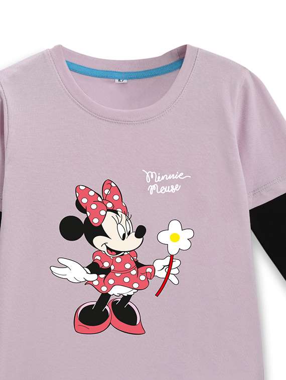 girls printed long sleeve tee - 22275737 -  Standard Image - 2