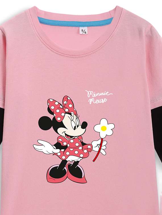 girls printed long sleeve tee - 22275740 -  Standard Image - 2