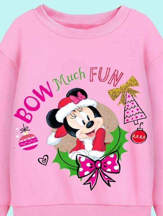 girls printed long sleeve sweatshirt  - 22275821 -  Standard Image - 2
