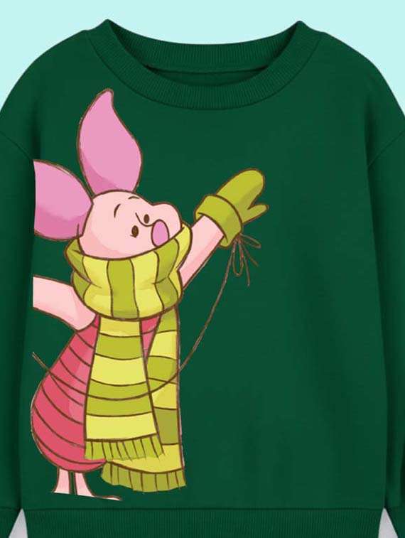 girls printed long sleeve sweatshirt - 22275822 -  Standard Image - 2