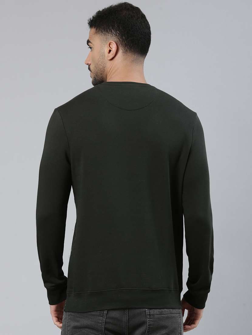 men typographic long sleeve regular fit sweatshirt - 22275890 -  Standard Image - 2