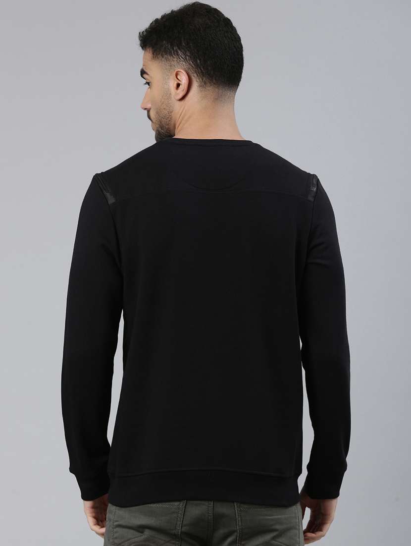 men typographic long sleeve regular fit sweatshirt - 22275893 -  Standard Image - 2