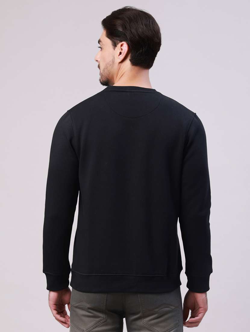 men typographic long sleeve regular fit sweatshirt - 22275900 -  Standard Image - 2