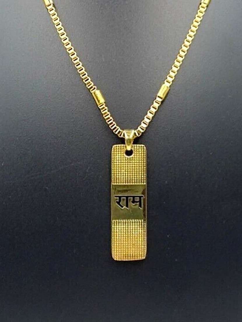 women gold plated pendant - 22275977 -  Standard Image - 2