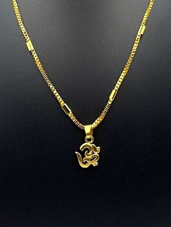 women gold plated pendant - 22275985 -  Standard Image - 2