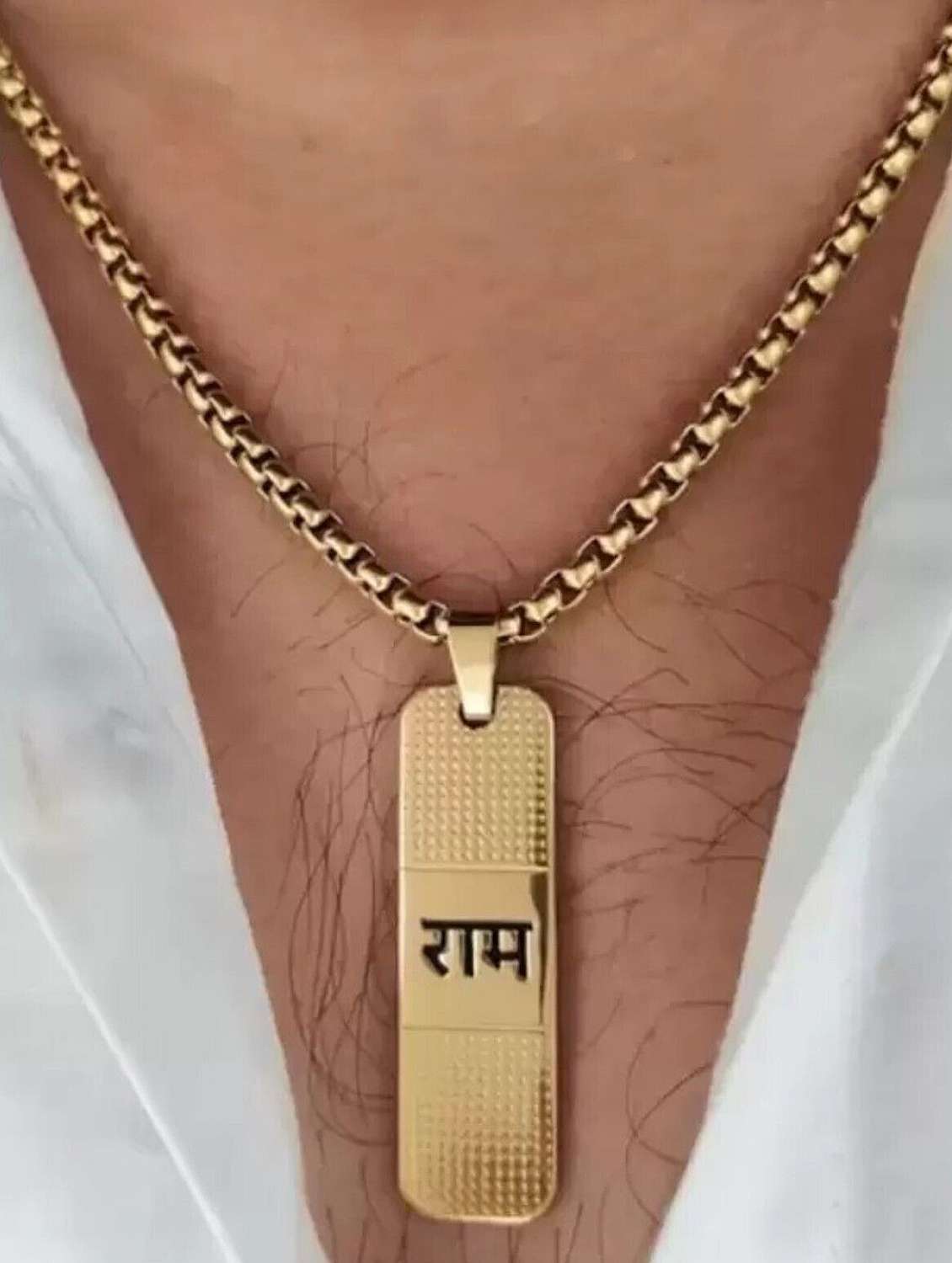 momen gold plated pendant - 22275988 -  Standard Image - 2