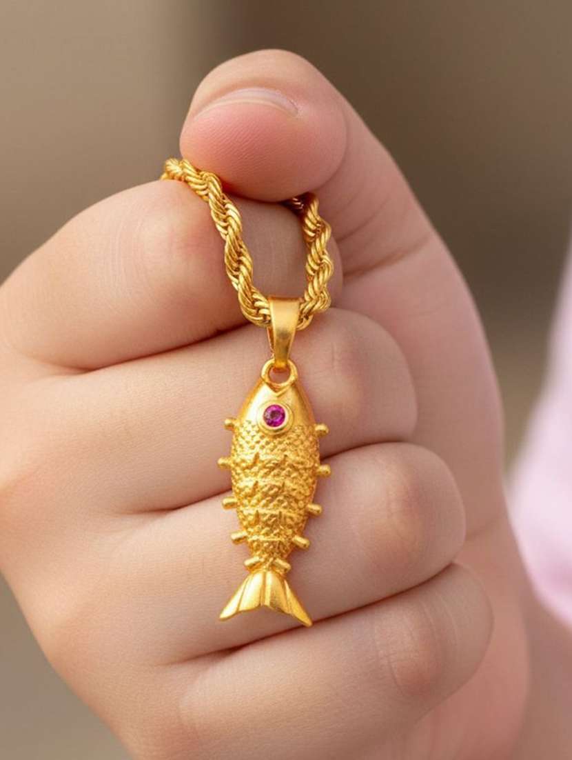 women gold plated pendant - 22276004 -  Standard Image - 2