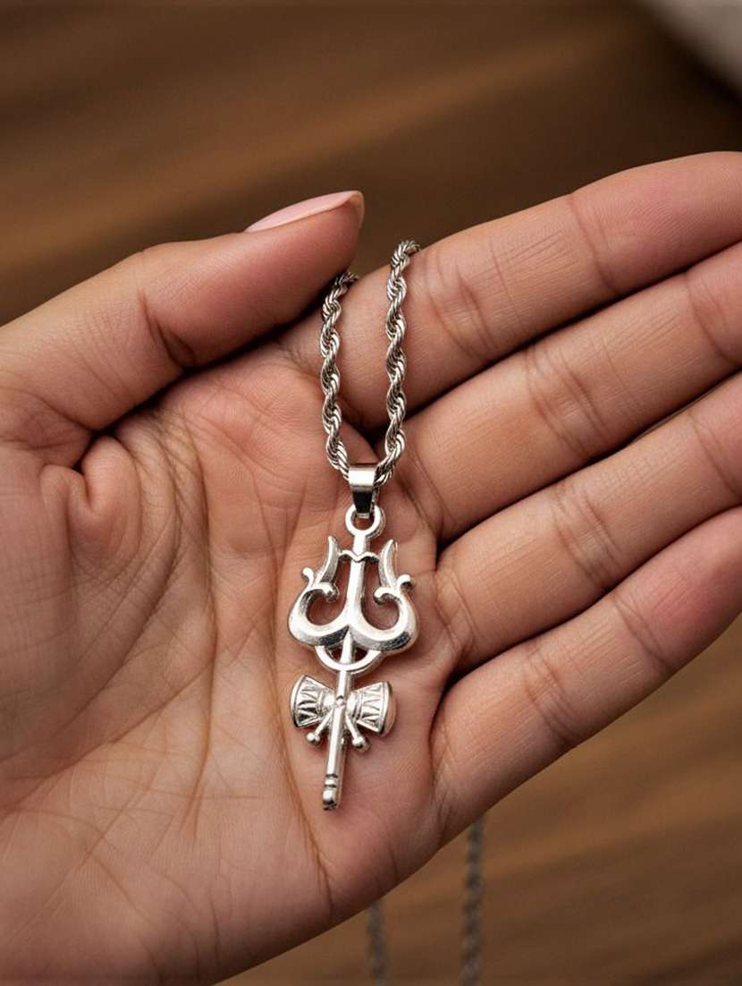 women silver plated pendant - 22276017 -  Standard Image - 2