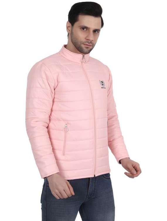 men solid long sleeve puffer jacket - 22276025 -  Standard Image - 2