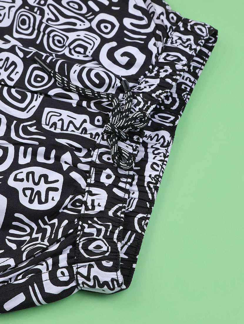 girls printed mid rise shorts - 22276103 -  Standard Image - 2