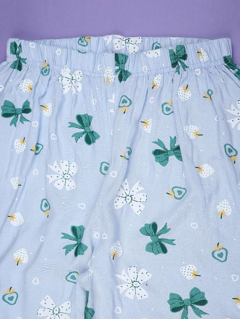 blue cotton palazzo trouser - 22276210 -  Standard Image - 2