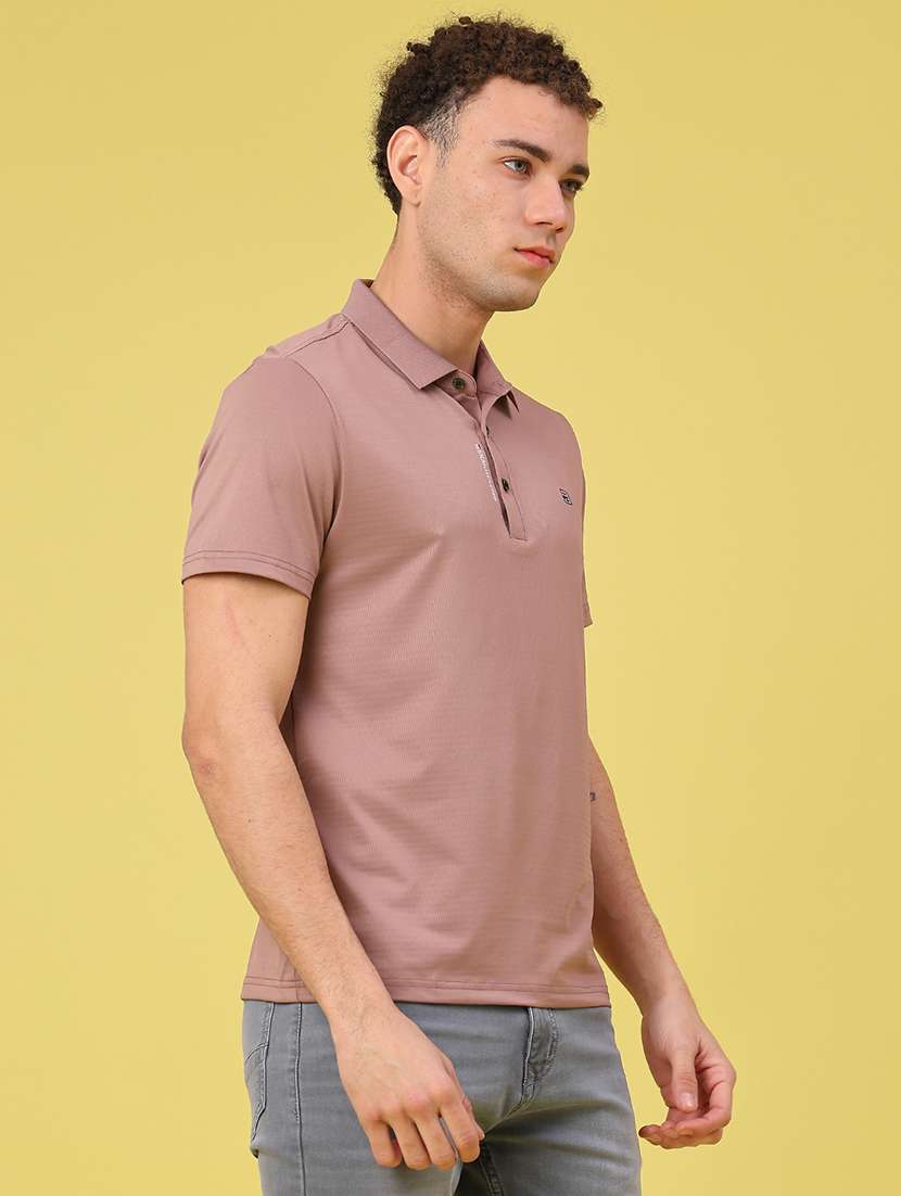 men solid short sleeve regular fit polo t-shirt - 22276254 -  Standard Image - 2