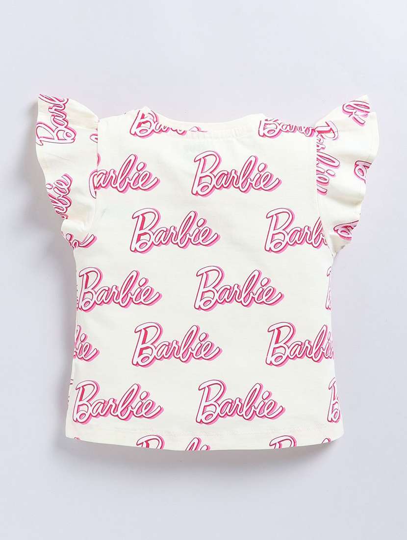 girls printed cap sleeve tee - 22276353 -  Standard Image - 2