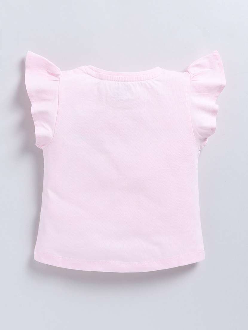 girls printed cap sleeve tee - 22276356 -  Standard Image - 2