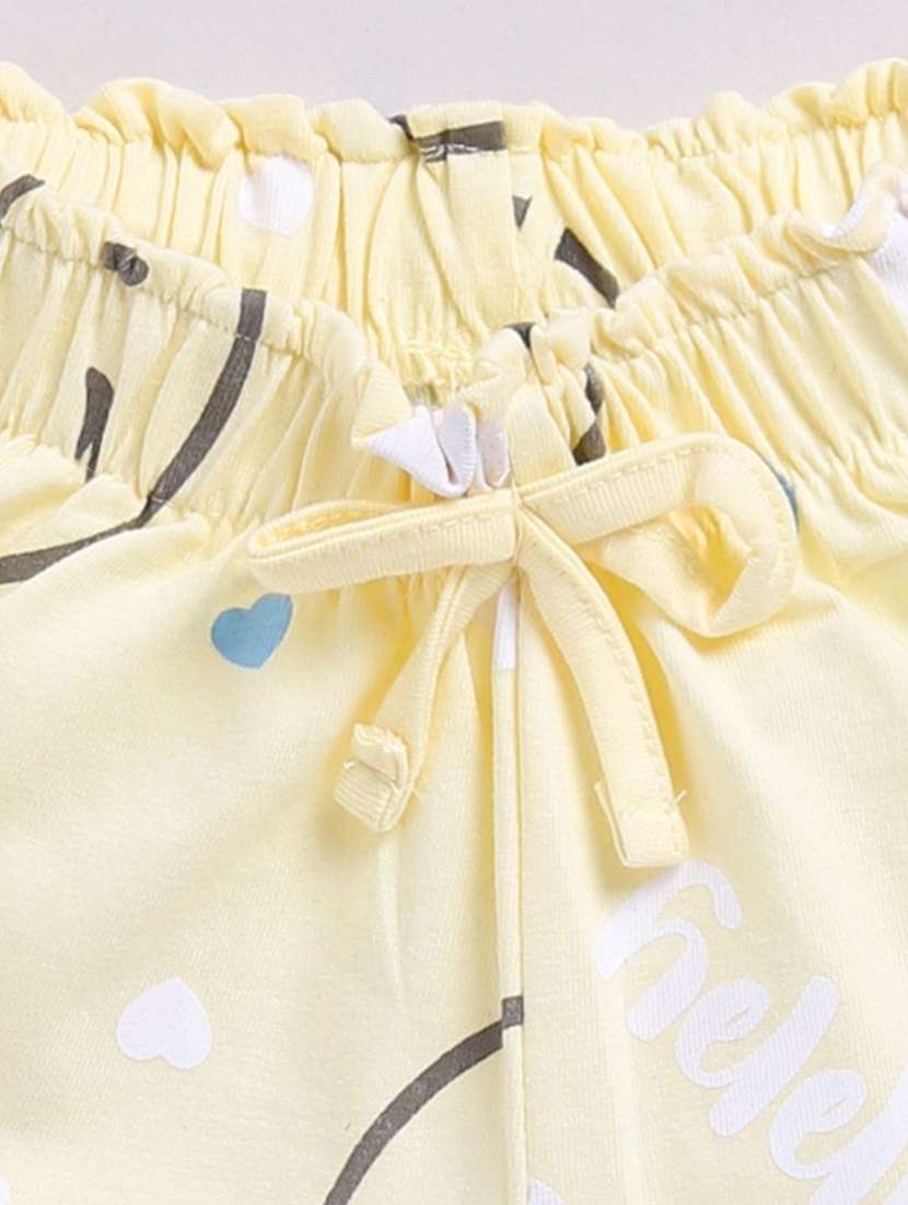 girls printed mid rise shorts - 22276366 -  Standard Image - 2