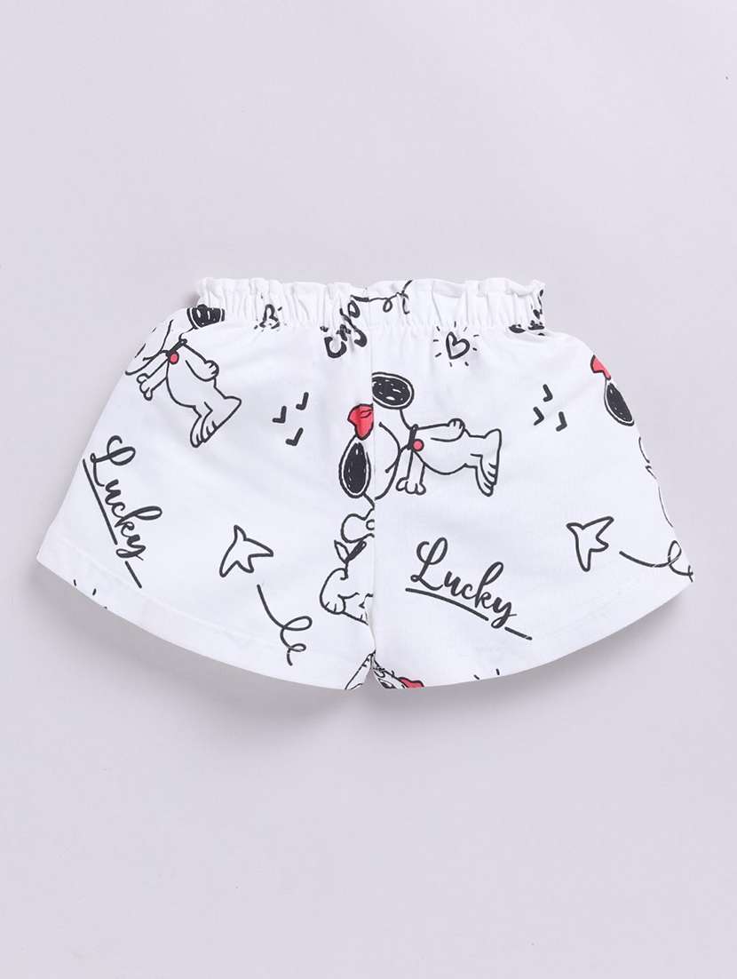 girls printed mid rise shorts - 22276379 -  Standard Image - 2