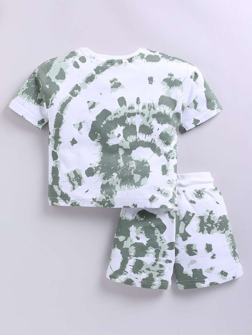 Boys Printed Shorts Co-ord Set - 22276490 -  Standard Image - 2