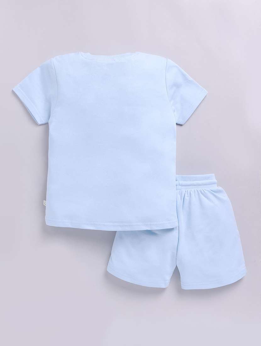 kids printed shorts co-ord set - 22276507 -  Standard Image - 2