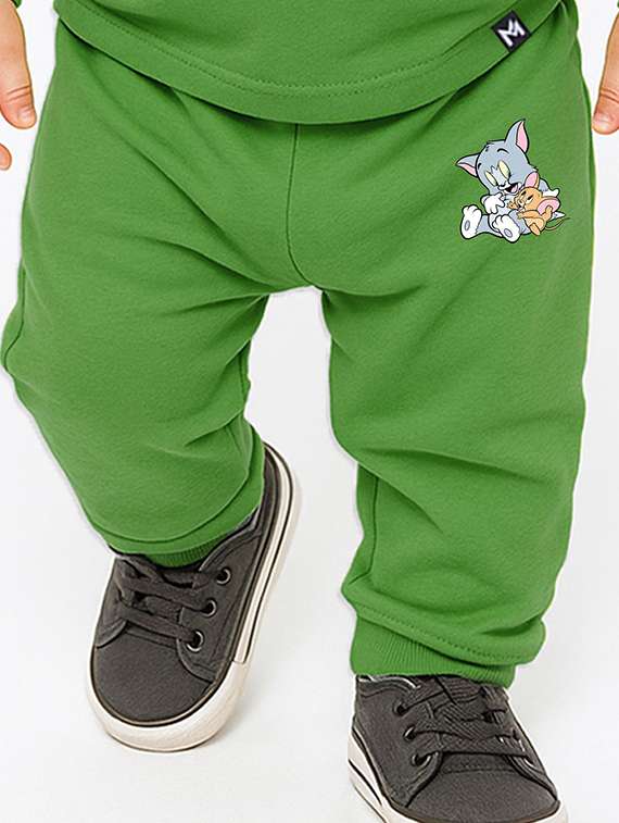 boys printed full length co-ord set - 22276514 -  Standard Image - 2