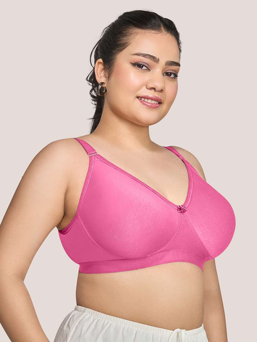 women pack of 2 solid minimizer bra - 22276552 -  Standard Image - 2