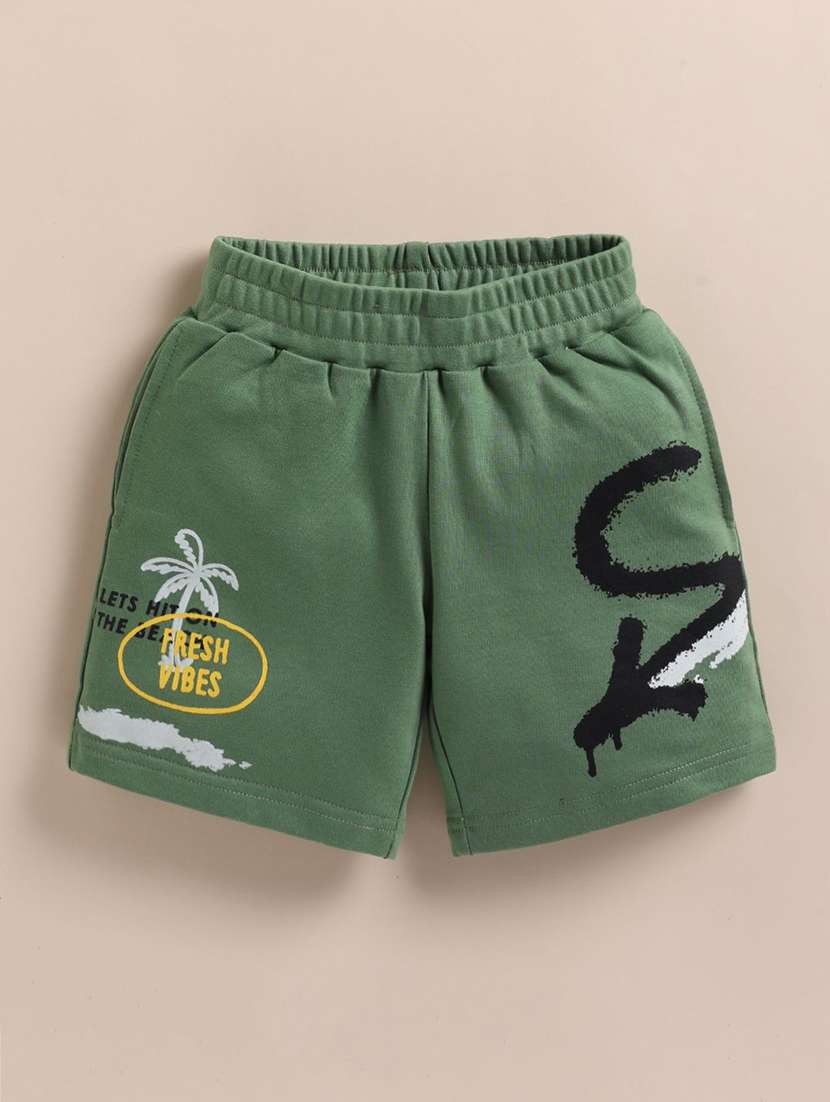 kids printed shorts co-ord set - 22276621 -  Standard Image - 2