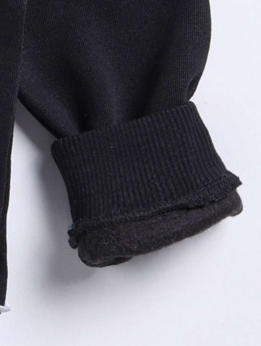 boys printed hooded full length co-ord set - 22276646 -  Standard Image - 2