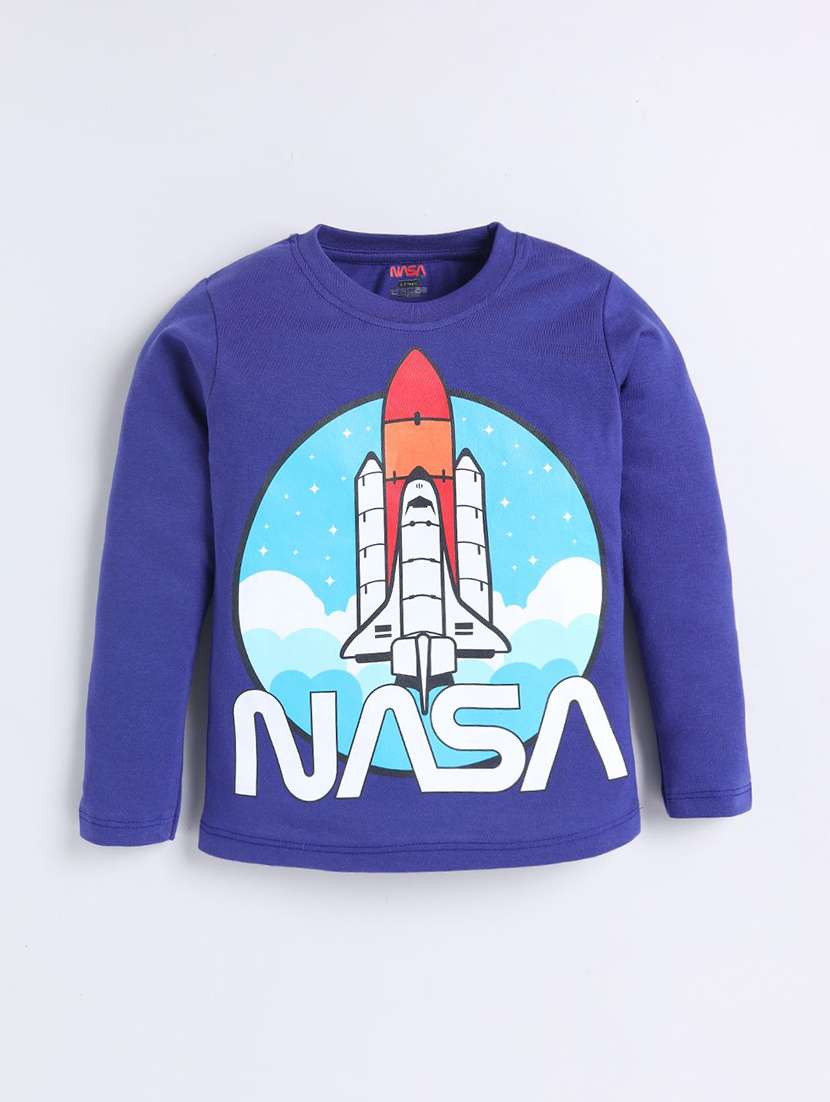 boys pack of 2 printed long sleeve t-shirt - 22276791 -  Standard Image - 2