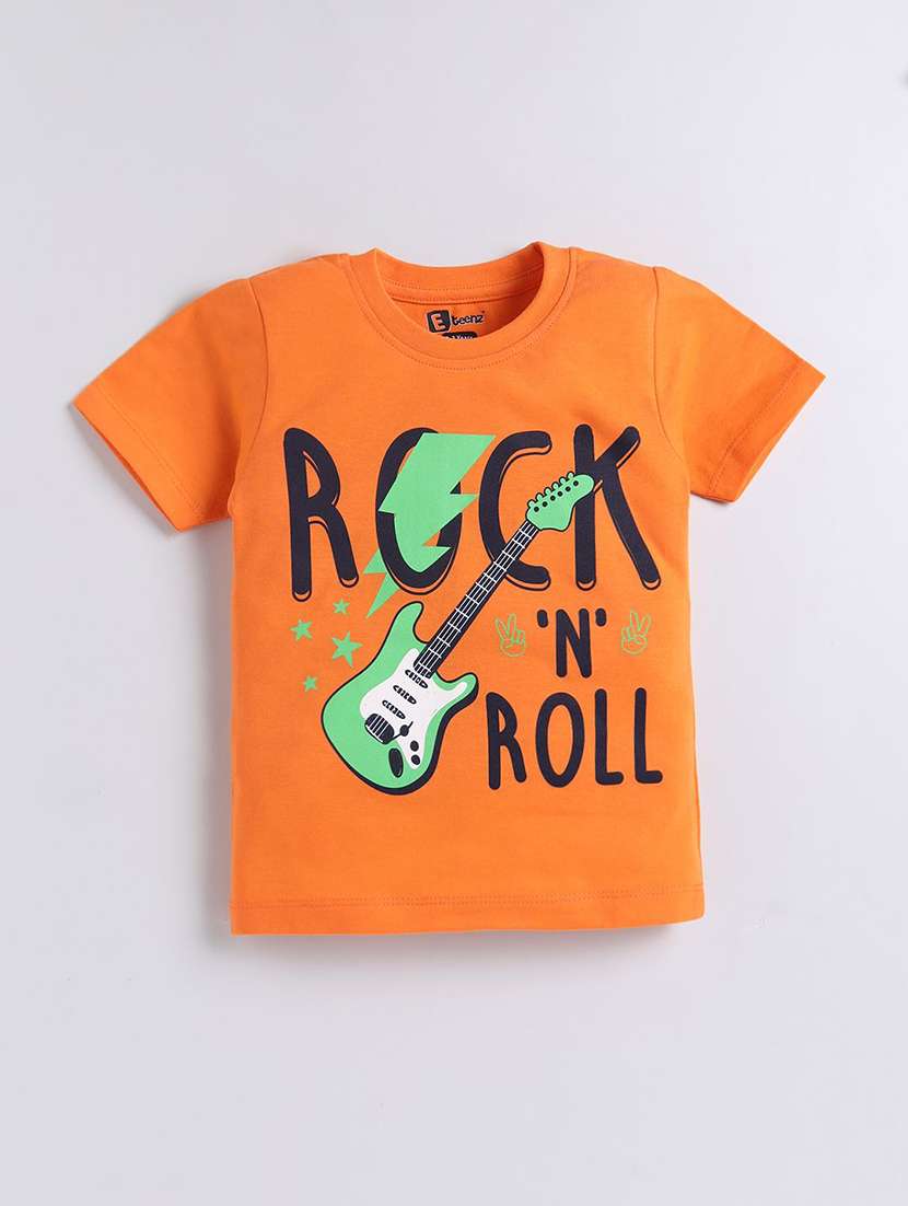 boys pack of 4 printed short sleeve t-shirt - 22276800 -  Standard Image - 2