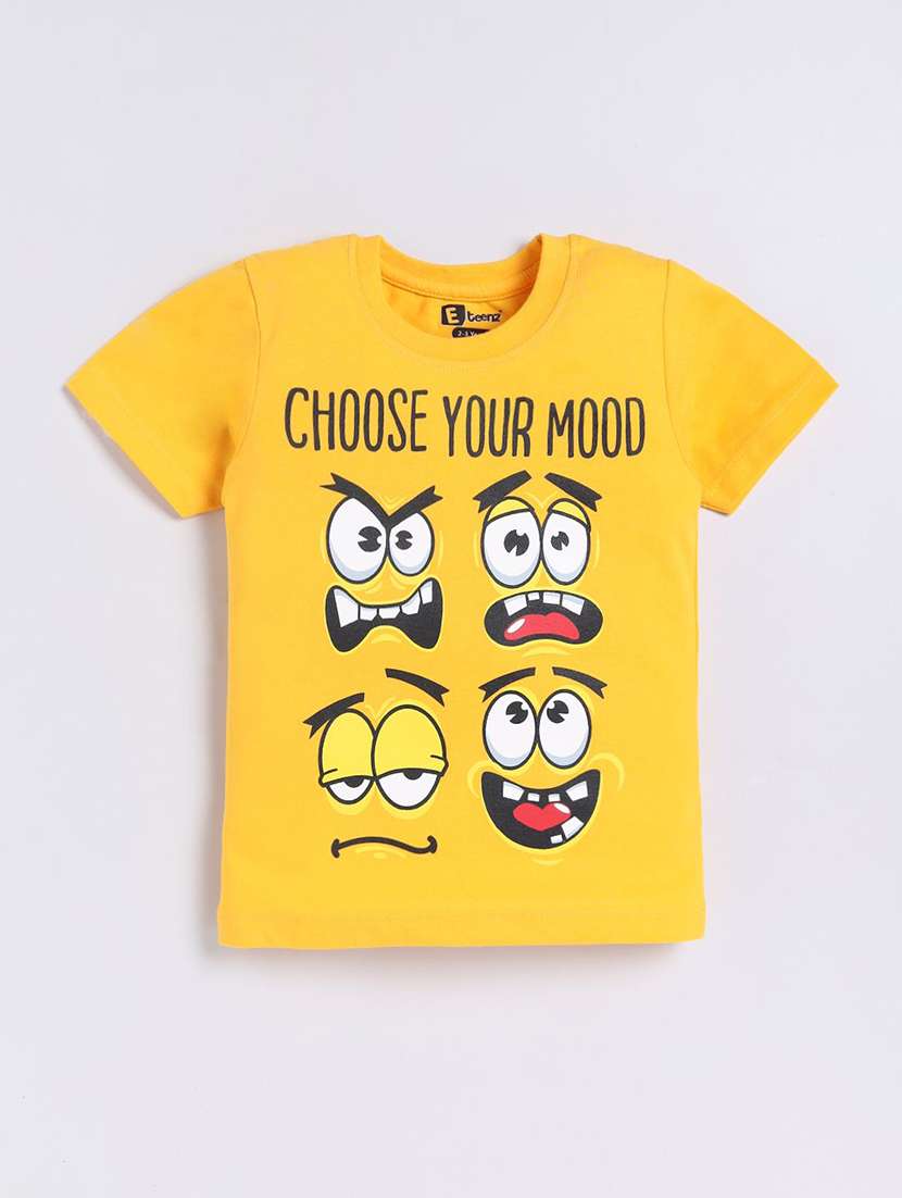 boys pack of 5 printed short sleeve t-shirt - 22276801 -  Standard Image - 2