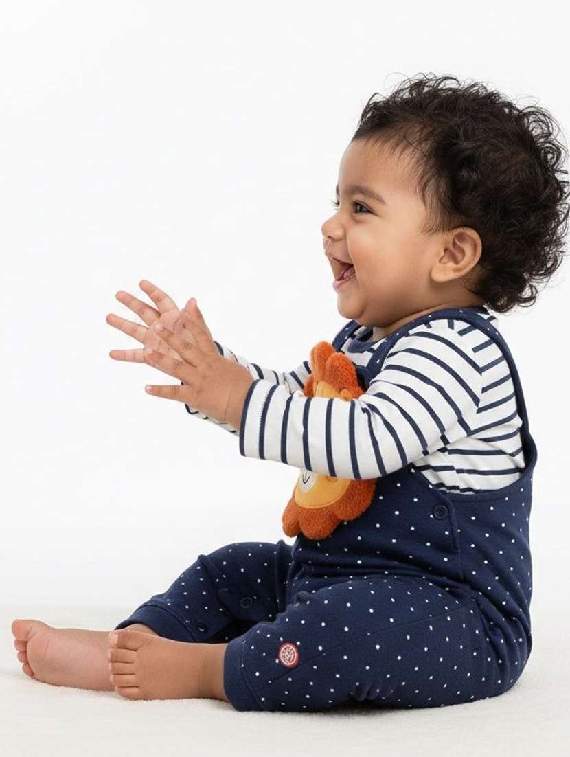 kids printed long sleeve romper - 22276905 -  Standard Image - 2