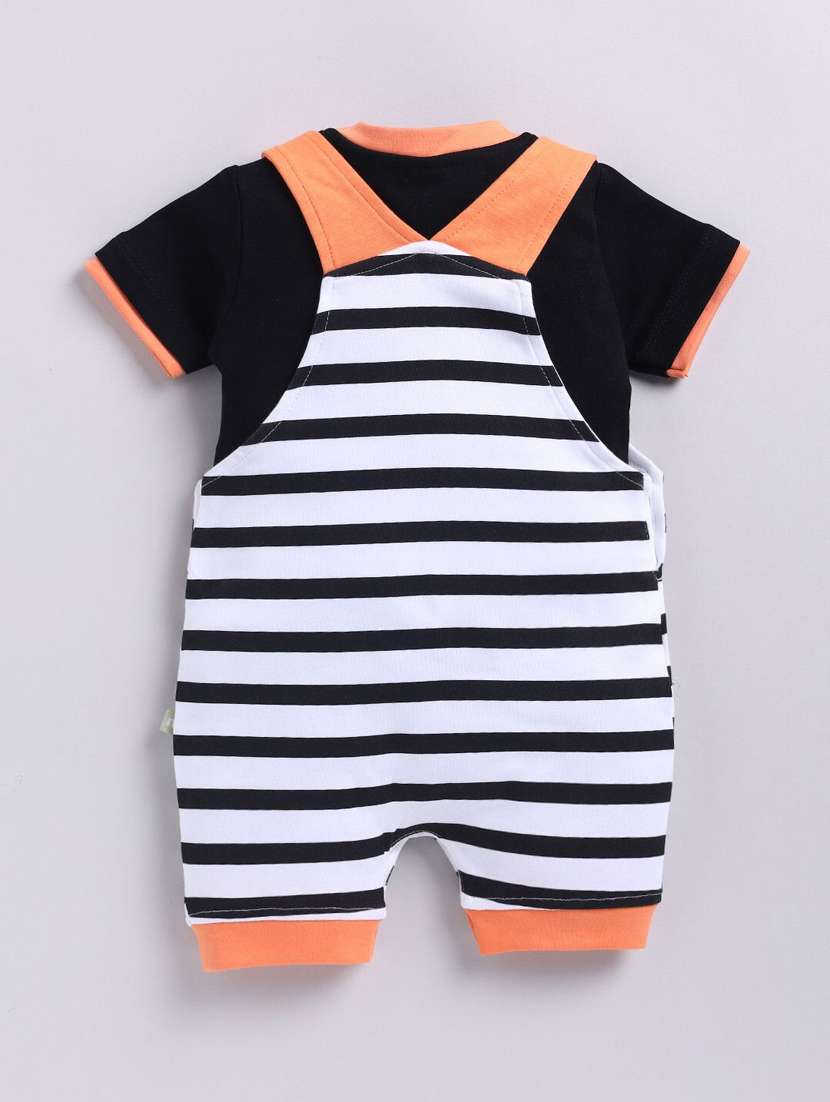 kids printed short sleeve romper - 22277006 -  Standard Image - 2