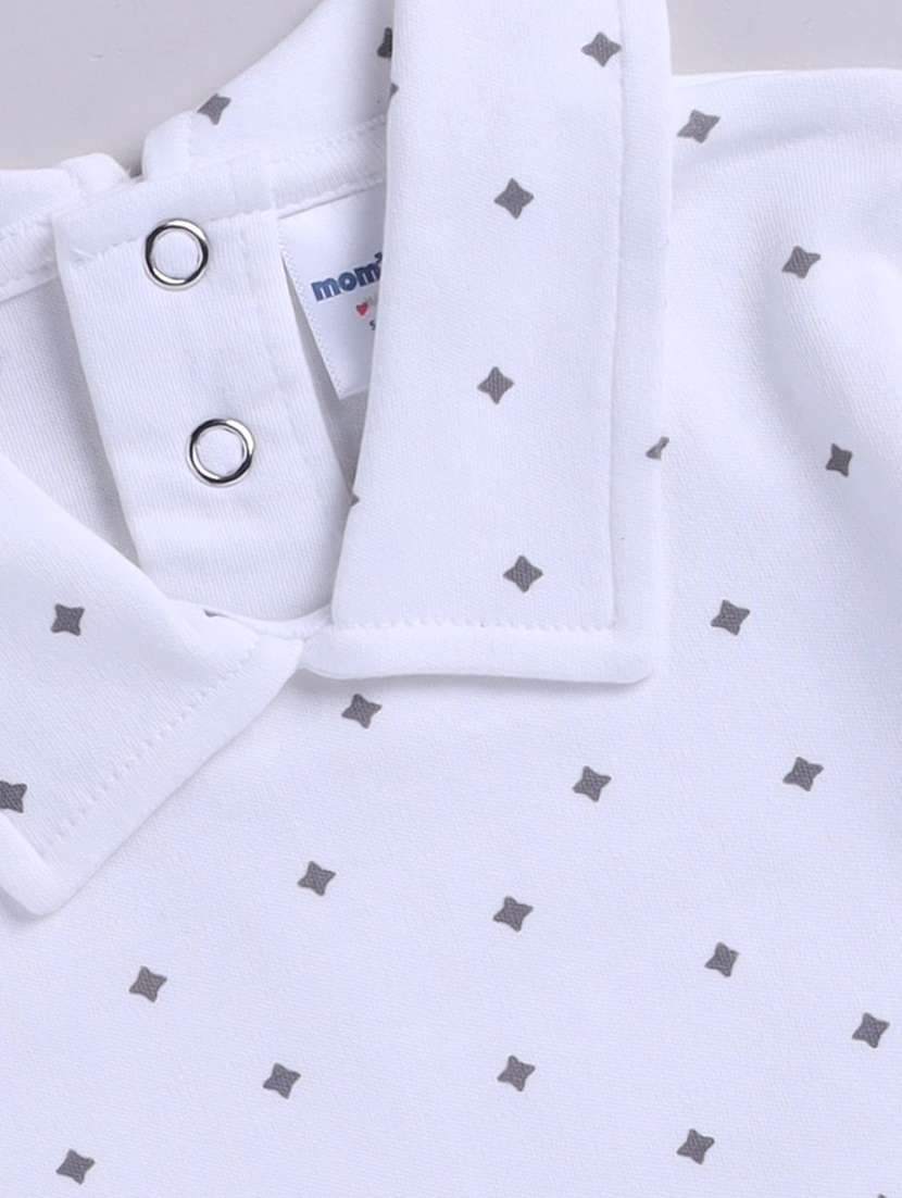 kids printed short sleeve romper - 22277014 -  Standard Image - 2