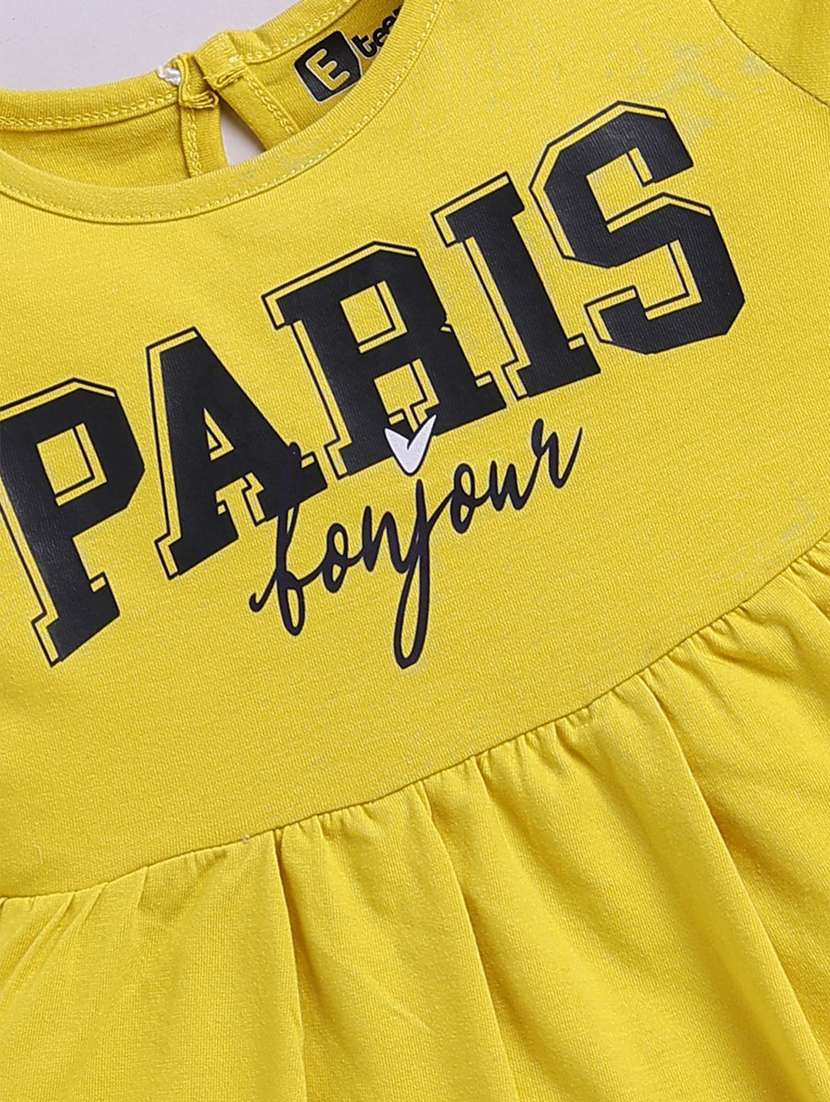 girls printed pack of 2 long sleeve a-line dress - 22277099 -  Standard Image - 2