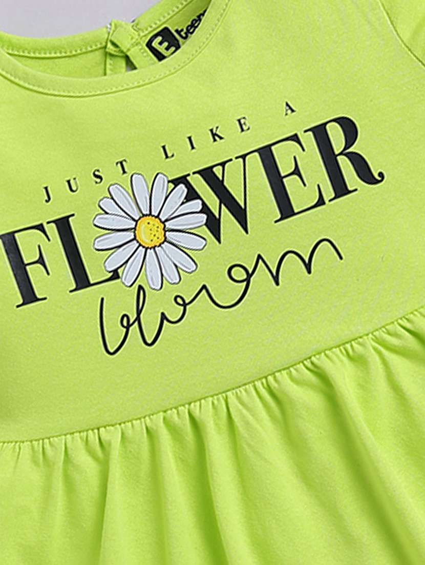 girls printed pack of 2 long sleeve a-line dress - 22277100 -  Standard Image - 2