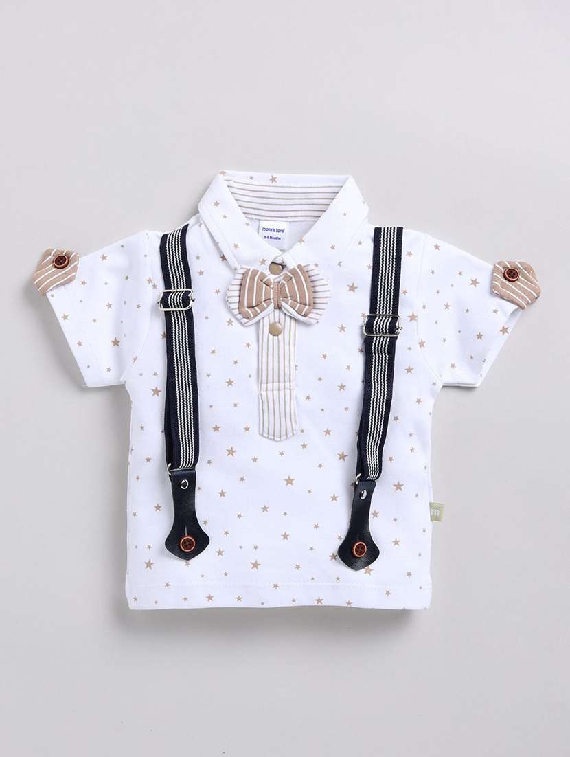 boys printed shorts co-ord set - 22277173 -  Standard Image - 2