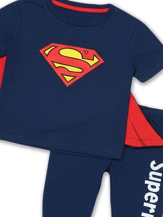 boys printed full length co-ord set - 22277211 -  Standard Image - 2