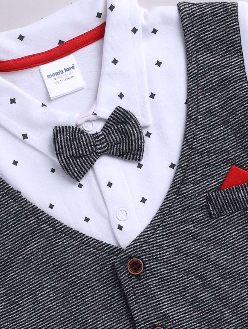 boys printed shorts co-ord set - 22277363 -  Standard Image - 2