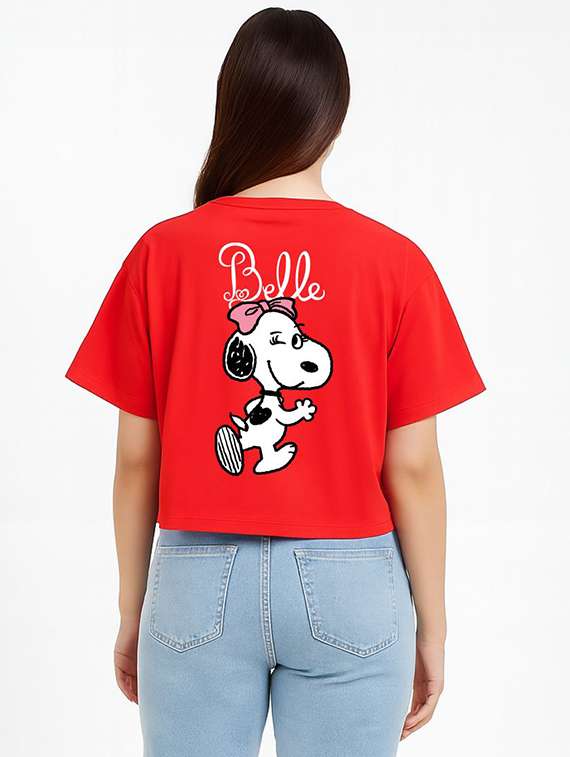women printed round neck t-shirt - 22277412 -  Standard Image - 2