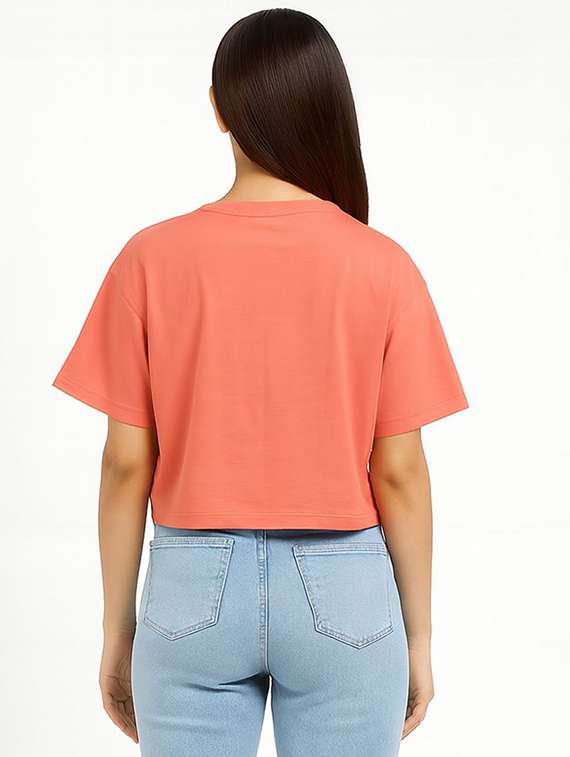 women printed round neck t-shirt - 22277416 -  Standard Image - 2