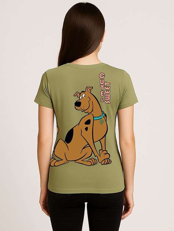 women graphic round neck t-shirt - 22277428 -  Standard Image - 2