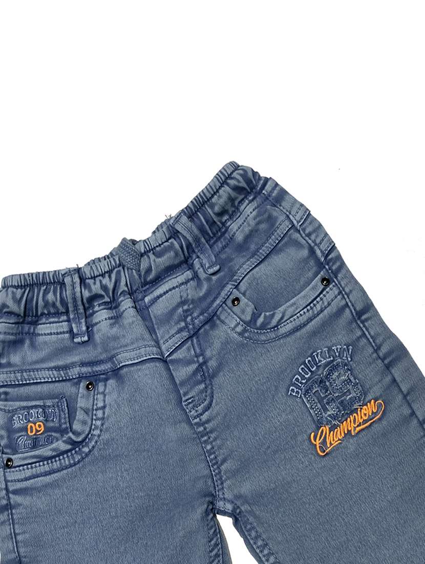 boys solid mid rise jogger jean - 22277479 -  Standard Image - 2