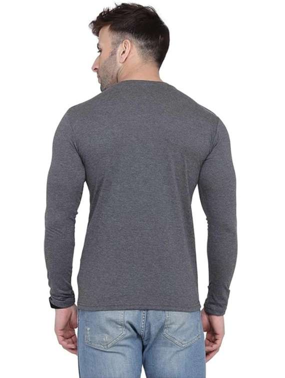 men printed long sleeve slim fit t-shirt - 22277495 -  Standard Image - 2