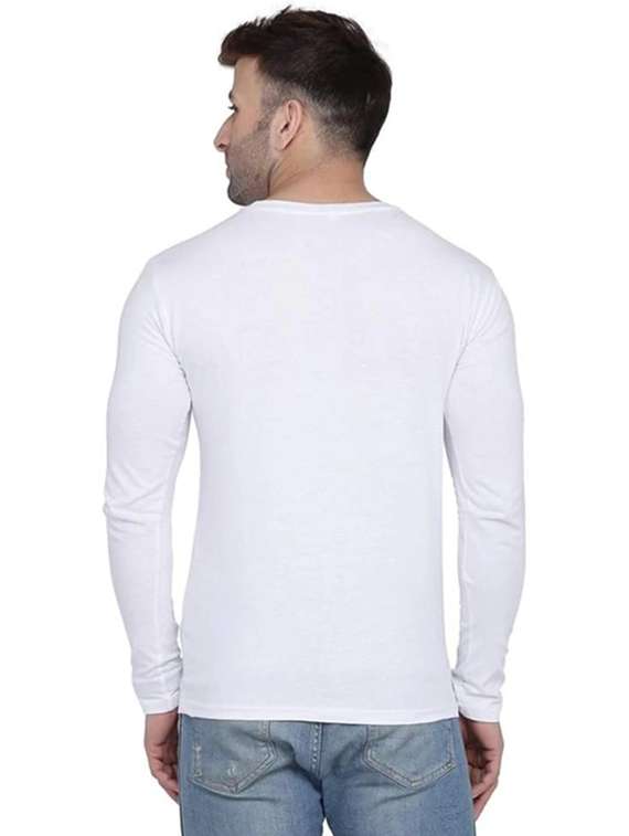 men printed long sleeve slim fit t-shirt - 22277497 -  Standard Image - 2