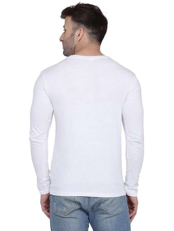 men printed long sleeve slim fit t-shirt - 22277501 -  Standard Image - 2