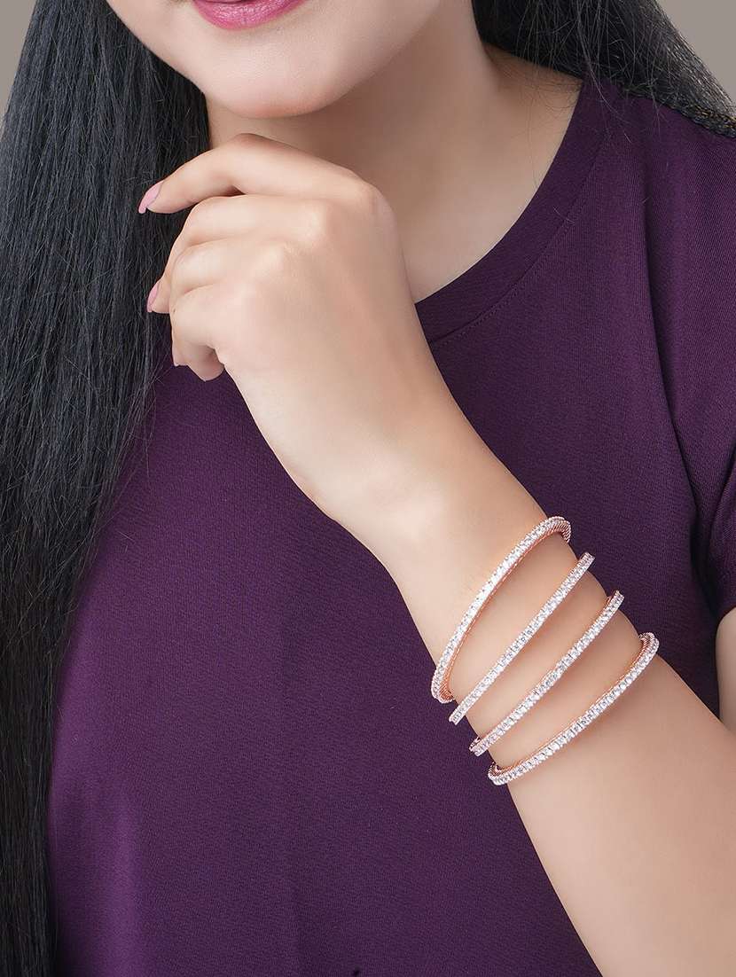 women white brass bangle - 22278178 -  Standard Image - 2