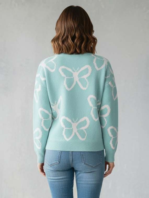 women self designed long sleeve pullover - 22278413 -  Standard Image - 2